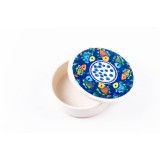 Cutie de depozitare din ceramică decorativă Cerc Pește