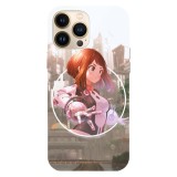 Husa compatibila cu Apple iPhone 15 Pro Max model Uraraka Ochako My hero academia, Silicon, TPU, Viceversa, Transparent, Carcasa