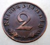 2.985 GERMANIA 2 REICHSPFENNIG 1937 D EROARE IDEM 2.972, Europa, Bronz