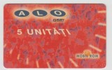 bnk card Romania - Alo Mobil Rom - Alo 5 Unități (Black GSM) - Col:RO-DIA-ALO-0004-0012