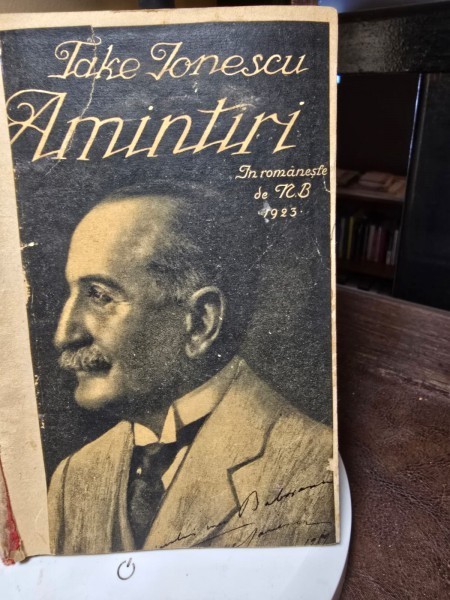 Amintiri, Take Ionescu