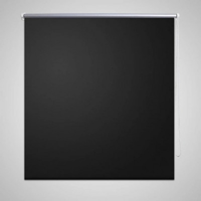 Jaluzea opaca rulabila, 120 x 230 cm, negru GartenMobel Dekor foto