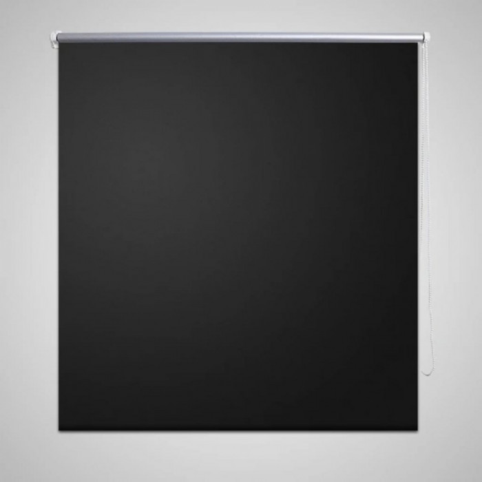 Jaluzea opaca rulabila, 120 x 230 cm, negru GartenMobel Dekor