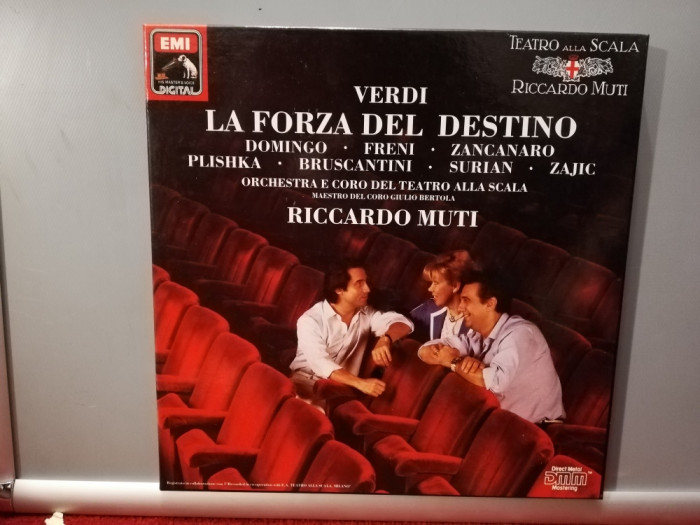 Verdi &ndash; La Forza del Destino &ndash; 3LP Box (1986/EMI/RFG) - Vinil/Vinyl/ca Nou (M)