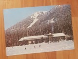 Carte postala (Vedere) din Poiana Brasov, hotel Sport. Necirculata, Printata