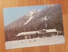 Carte postala (Vedere) din Poiana Brasov, hotel Sport. Necirculata