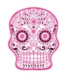 Sticker decorativ, Skull, 78 cm, 216STK-6