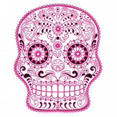 Sticker decorativ, Skull, 78 cm, 216STK-6