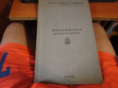 monografia judetului buzau an 1938 editata de bnr vitrina foto