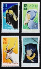 DDR 1970 - Zoo Berlin, animale, serie neuzata