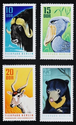DDR 1970 - Zoo Berlin, animale, serie neuzata foto