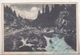 Bnk cp Bucegi - Valea Ialomitei - uzata 1949?, Circulata, Printata, Dambovita