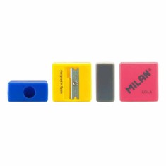 Ascutitoare Milan Afila Simpla Mecanica, Plastic, Accesorii Scoala, Rechizite Scolare, Rechizite Scolare Milan, Ascutitoare Simpla Ieftina, Ascutitoar foto