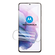 Folie de protectie compatibila cu motorola moto e40, flexible, silicon, protectie completa,instalare usoara, full glue,hydrogel htpmag&Acirc;&reg;, transparenta