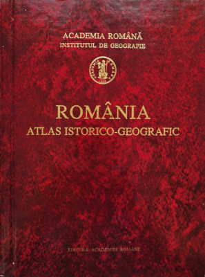 Romania Atlas Istorico-geografic - Colectiv ,555191 foto