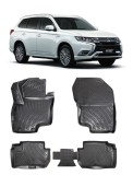 Cumpara ieftin Set covorase auto cauciuc dedicate MITSUBISHI OUTLANDER PHEV (PLUG-IN HYBRID) III 2013-2019, Umbrella