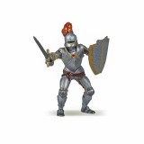 Figurina Papo - Personaje medievale, Cavaler in armura rosie
