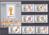 MONGOLIA FOTBAL 1990 SERIE SI COLITA MNH