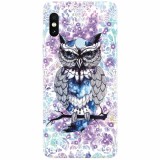 Husa silicon pentru Xiaomi Remdi Note 5 Pro, Abstract Owl
