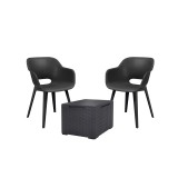Akola Balcony set de mobilier de grădină cu masă vigo