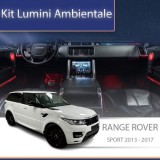 Lumini ambientale Range Rover Sport 2013-2022 set complet control telefon sau sistem original CarStore Technology