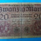 20 Marci 1918 - Bancnota veche Germania