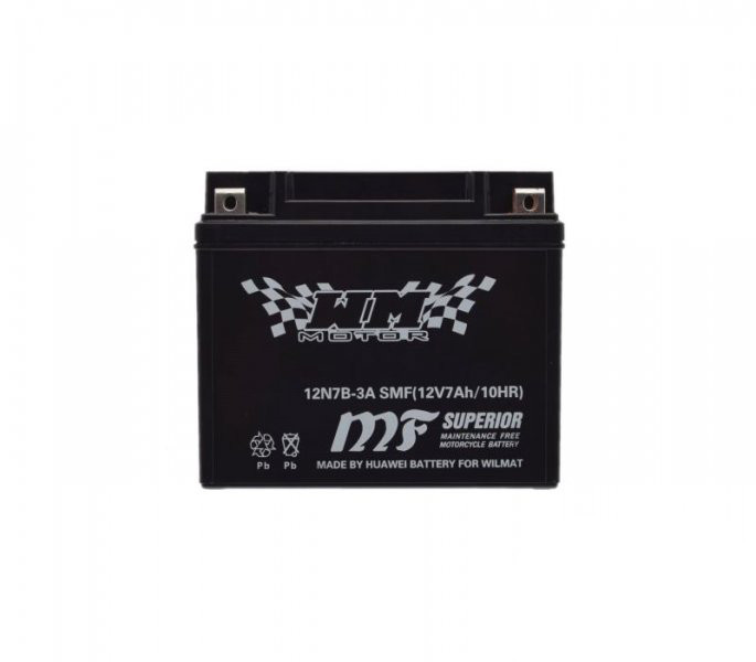 Baterie moto/atv WMX 12N7B-3A, 12v, 7ah Cod Produs: MX_NEW AB00072B