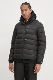 Tommy Jeans geacă de puf bărbați, culoarea negru, de iarnă, DM0DM21175