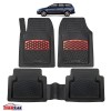 Covorase Auto TeamCar&reg; Tip Tavita Compatibile Ford Focus Mk2 Combi 5 uși (2004&ndash;2011) Red, Cauciuc