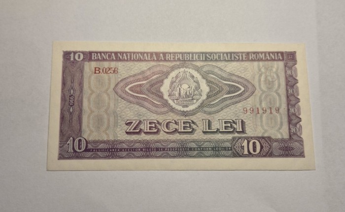 10 lei 1966 UNC