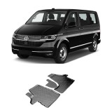 Cumpara ieftin Set covorase auto cauciuc PREMIUM VOLKSWAGEN T6 (2015 - 2020) - 2 buc
