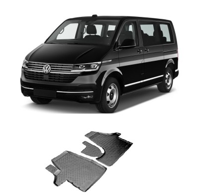 Set covorase auto cauciuc PREMIUM VOLKSWAGEN T5 (2003 - 2015 foto