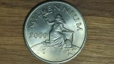 Liberia - moneda aniversara f rara - 10 dolari / dollars 2000 ⌀37mm UNC - Millenium ! - tiraj 10k