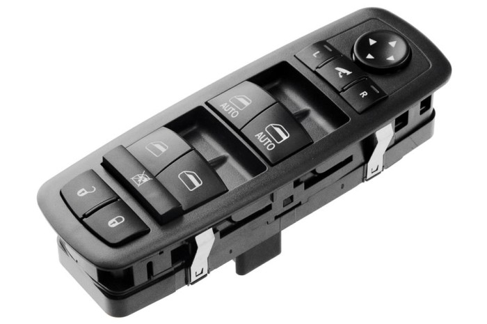 Comutator macara geam Dodge Ram 1500 2014-, Ram 2500 2013-, NTY EWS-CH-004