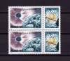 RO 1999 , LP 1487a ,&quot;Eclipsa de soare&quot; ,serie+vinieta pereche ( V sau H ! ),MNH, Nestampilat