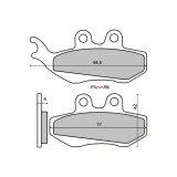 MBS Placute frana Piaggio Hexagon 250 MCB664, Cod Produs: 225100360RM