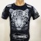 Tricou bărbătesc imprimeu tigru alb - XXL