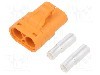 Conector alimentare DC, 1kV, 2 pini, seria LC, {{Dimensiune pin}}. AMASS - LCB30-F