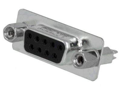 Conector D-Sub 9 Pin Mufă pentru PCB THT 5A foto