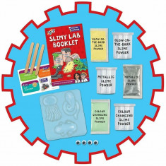 Set 4 experimente Slimy Lab, 15.5 x 5 x 26.5 cm, 5 ani+