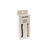 Sireturi ALDO negre, LOOPZ 001, din material textil