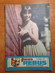 revista flacara rebus 1 octombrie 1983 foto