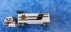 *White American Police macheta metalica camion transportor 20*4*5.5 cm
