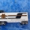 *White American Police macheta metalica camion transportor 20*4*5.5 cm