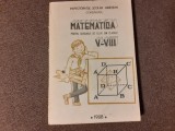 ION TIOTIOI MATEMATICA PENTRU CERCURILE DE ELEVI CLASELE V-VIII 1988