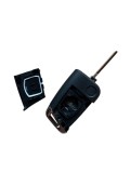Carcasa Cheie Compatibila cu Taigo, T-cross, Golf Mk7.5, 2017-2024, 3 Butoane, Lamela HU162, Negru, Aftermarket
