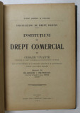 INSTITUTIUNI DE DREPT COMERCIAL de CESARE VIVANTI , 1927