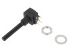 Potenţiometru axial 25k&Omega; 200mW THT 6mm plastic mono cărbune