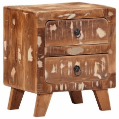 vidaXL Noptiera 40x32x46 cm lemn masiv recuperat 4104513