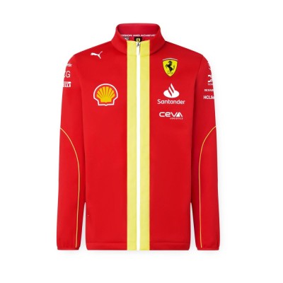 Ferrari geacă de bărbați Driver Softshell red F1 Team 2024 - XL foto